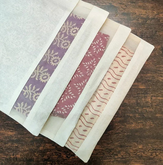 Premium Cotton Saree Covers With Zip