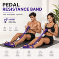 8 tube Multifunction Pedal Resistance Band Trainer