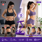 8 tube Multifunction Pedal Resistance Band Trainer