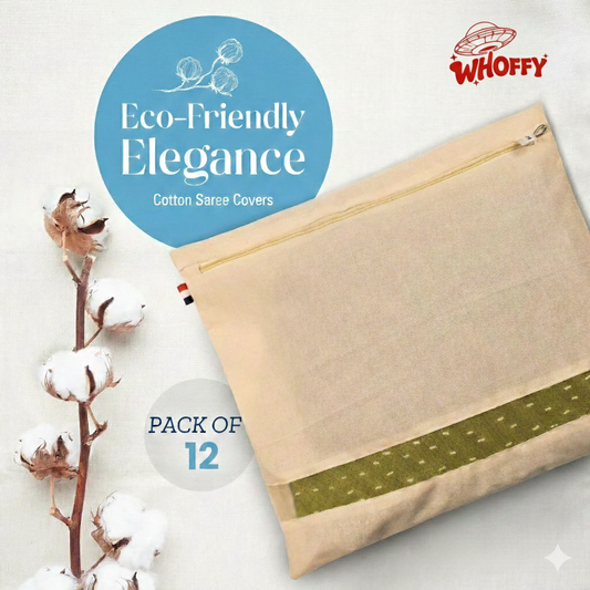 Premium Cotton Saree Covers With Zip