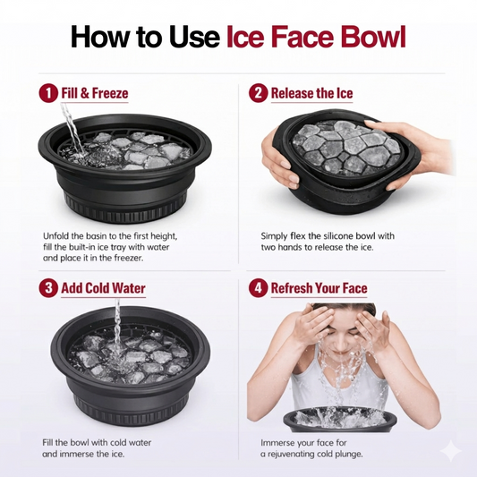 Silicone Face Ice Bowl