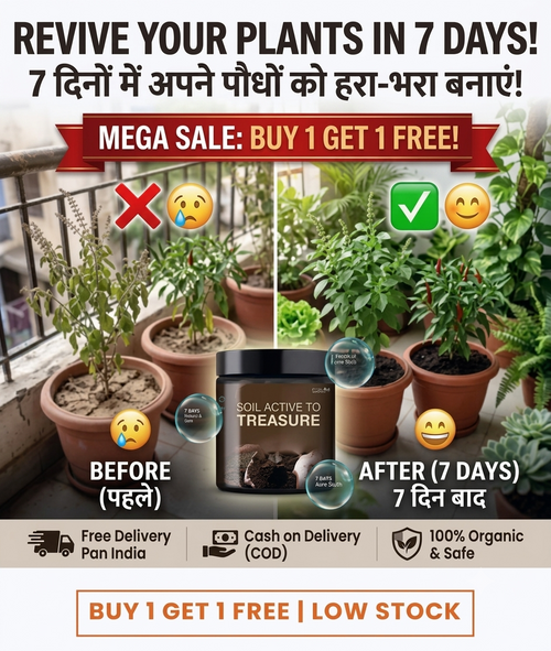 Soil Repair Formula: Grow Healthier Plants In 7 Days ( Buy 1 Get 1 Free) Pack of 2